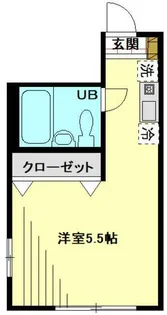 グランドール上北沢【1階】の間取り