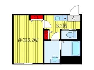 フォルターナ王子【3階】の間取り