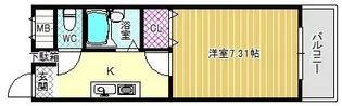 D・H白鳥ビル【4階】の間取り