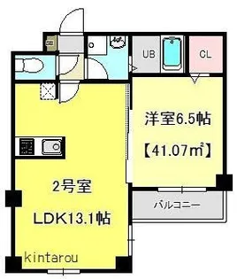 Riria本千葉弐番館【2階】の間取り