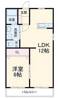 アネックス篠ヶ瀬II【4階】の間取り