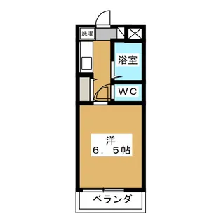 ユキハウス【1階】の間取り