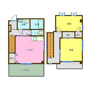 ラフィーネの間取り