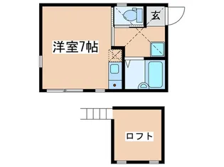 アルカサル【2階】の間取り
