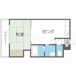 サニーハイツ住吉【5階】の間取り