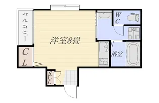 カーサ鷹師ロイヤル【1階】の間取り