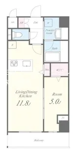 神奈川県横浜市中区本牧町1【マンション】の間取り