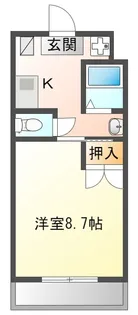 grand poche(グラン ポッシュ)【1階】の間取り