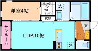 M&Y下冨居【2階】の間取り