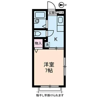 ドウェル・フロイデ【2階】の間取り