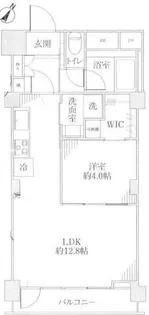 上野毛マンション【2階】の間取り