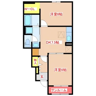 NEXT Century【1階】の間取り