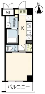 グロース江古田駅前【5階】の間取り