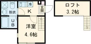 テラス金町【2階】の間取り