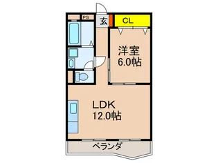 ホワイトオアシスレジデンス76【4階】の間取り