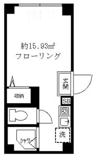 プレシャス方南町【2階】の間取り