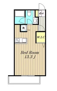 1Rの間取り画像