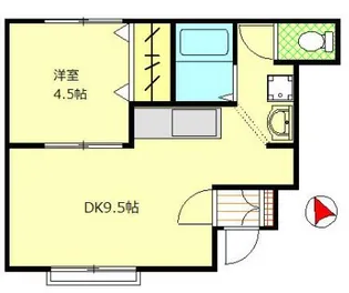 シャルム【1階】の間取り