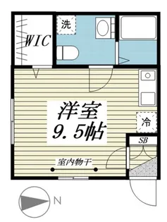 CASA YAMAMOTO【1階】の間取り