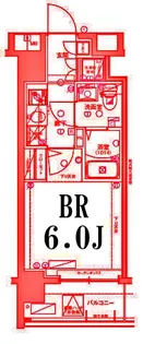 グランリーヴェル横濱南ADELE【3階】の間取り