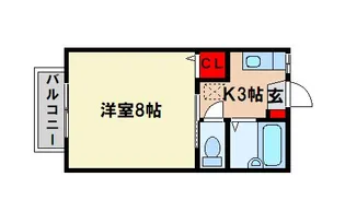 シャルム21【1階】の間取り