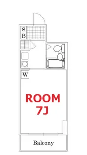神奈川県横浜市南区白妙町3【マンション】の間取り