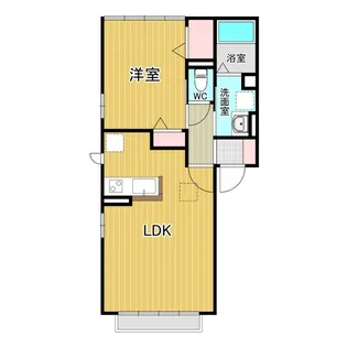 プッピス2【1階】の間取り