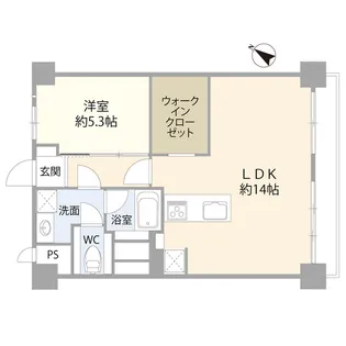幡ヶ谷ゴールデンマンション(0005154)【6階】の間取り