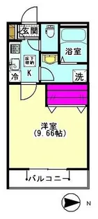 プルミエール・オオツカ【2階】の間取り