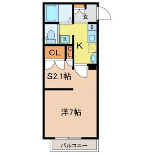 グランコート【1階】の間取り