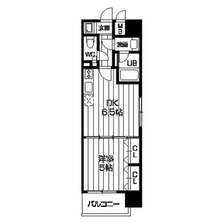 大阪府大阪市西区京町堀2【マンション】の間取り