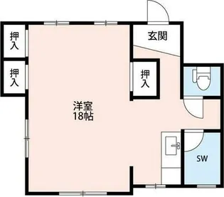 Vintage Base【1階】の間取り