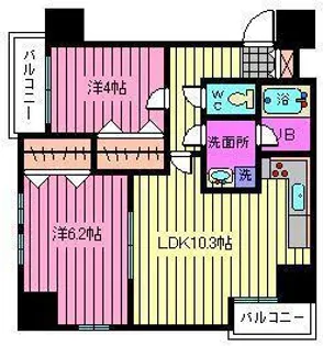 ISM大宮【9階】の間取り