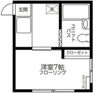 コーポ秀【2階】の間取り