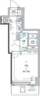 ユリカロゼ五反野III【4階】の間取り