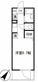 LYNX赤塚新町【3階】の間取り