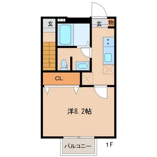 宮城県仙台市若林区荒井7【アパート】の間取り