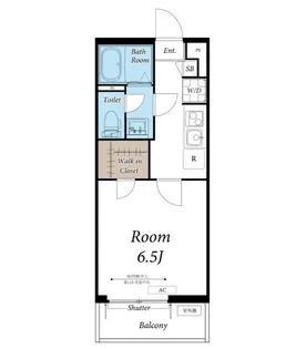 神奈川県大和市中央林間5【マンション】の間取り