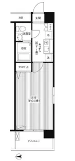 【ル・ポローニア】【7階】の間取り