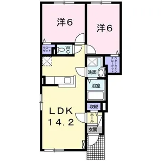 Graceful・Sun IX【1階】の間取り