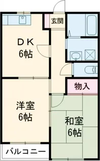 メープルアイ【2階】の間取り