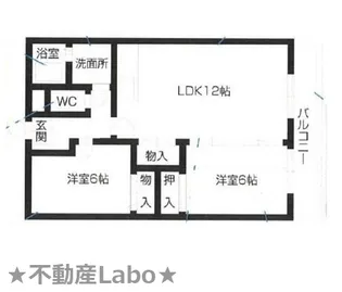 徳島県板野郡北島町江尻字妙蛇池【アパート】の間取り