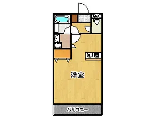 ガーデンコートあいのうら【1階】の間取り