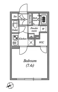 LEGALAND早稲田【3階】の間取り