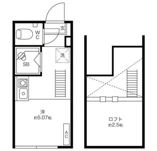 グラード練馬春日町【2階】の間取り
