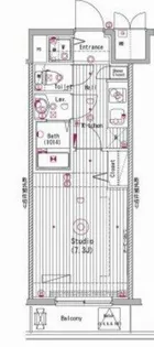 グランドガーラ新横浜サウス【9階】の間取り