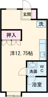 ティノチッタ EAST【2階】の間取り