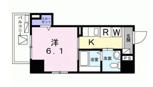 ヒカルサ滝野川【4階】の間取り