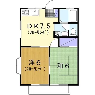 MCハイツ【2階】の間取り