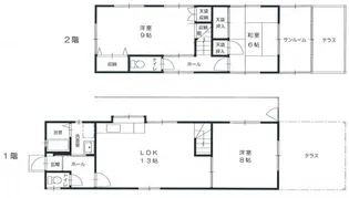 広島県広島市安佐南区祇園7【一戸建】の間取り